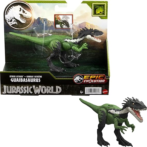 Jurassic World Mattel Guaibasaurus Attack Dinosaur Age 4+