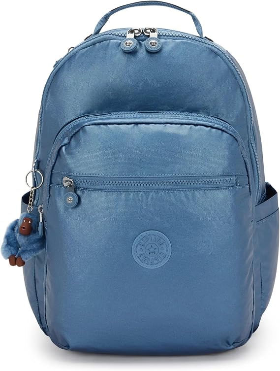 Kipling Seoul Large Metallic 15" Laptop Backpack"