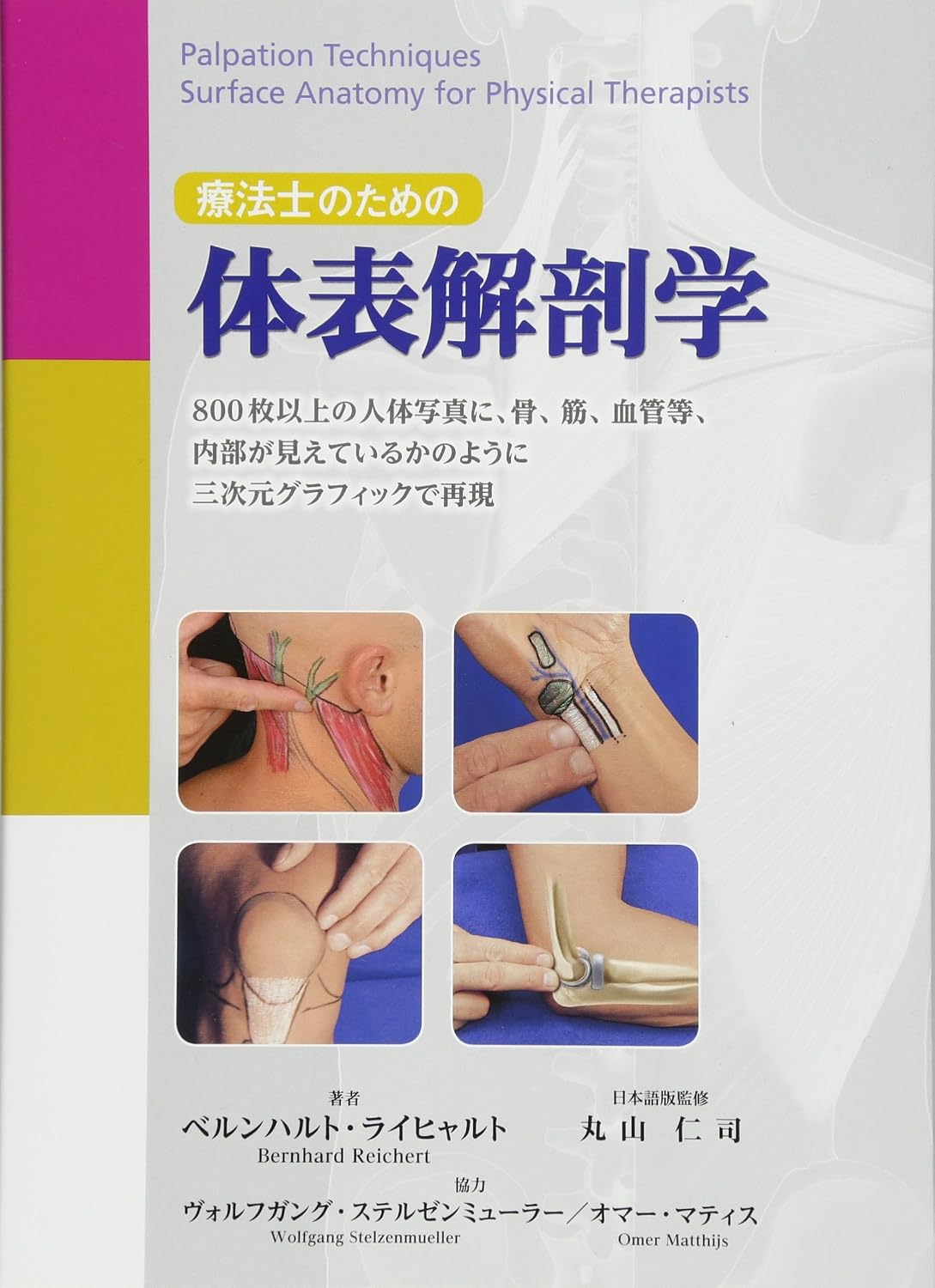 Body surface anatomy for therapists Tankobon Softcover – July 26, 2016