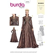 Burda Style Sewing Pattern B6398 Misses' Renaissance Dress