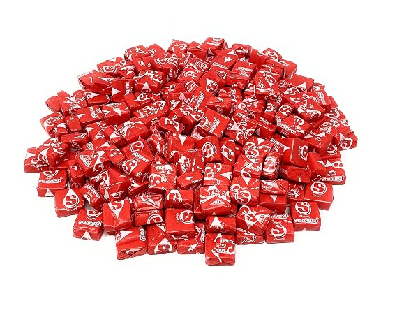 Starburst Fruit Chews Only Red Cherry Limited Edition Family Bulk Pack 3lb (48oz)