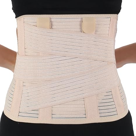 Flexy Medical Ayarlanabilir Lumbostad Bel Kemerli Korsesi, Ameliyat Sonrası, Bel Ağrısı Giderici 26 Cm Çelik Balenli Bel Fıtığı Korsesi, Skolyoz, Lomber Disk, Herni, Fıtık, Kireçlenme, Karın Destek