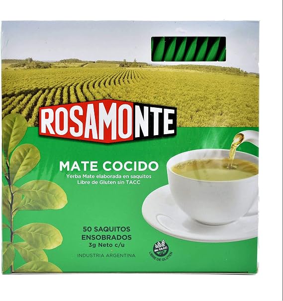Yerba Mate Rosamonte Te Bags x 50