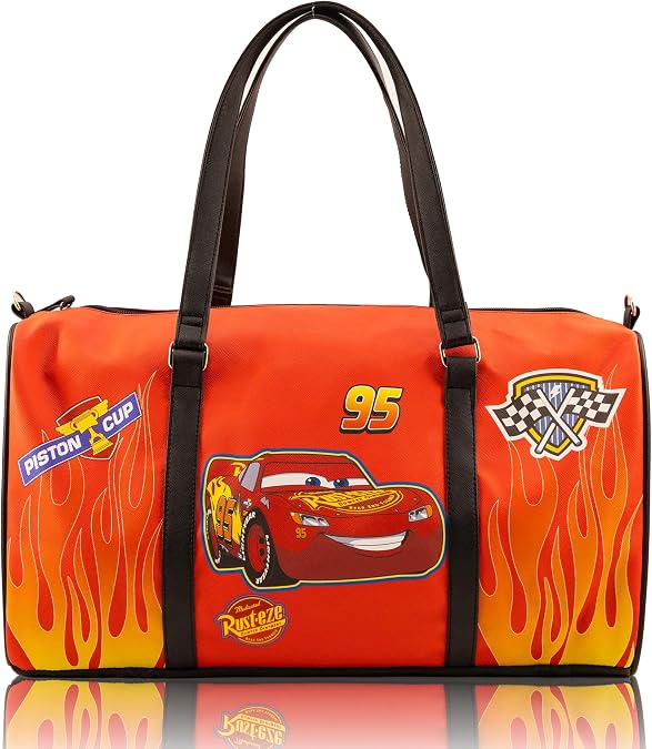 Stitch, Minnie, Mickey, Pooh, Harry Potter, or Jack Skellington 16" Leather Mini Travel Bag, Duffle Bag, Overnight Bag