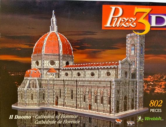 Wrebbit Puzz 3D Il Duomo Cathedral of Florence 802 Pieces