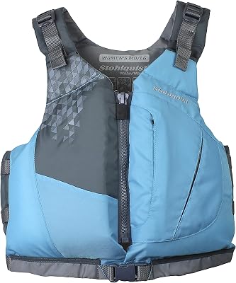 Stohlquist Womens Escape PFD, Turquoise, MediumLarge