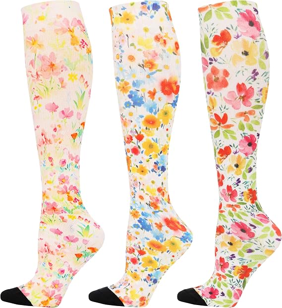 LEVSOX Compression Socks Women and Men, 20-30mmHg, Best for Nurses, Travel, Pregnancy