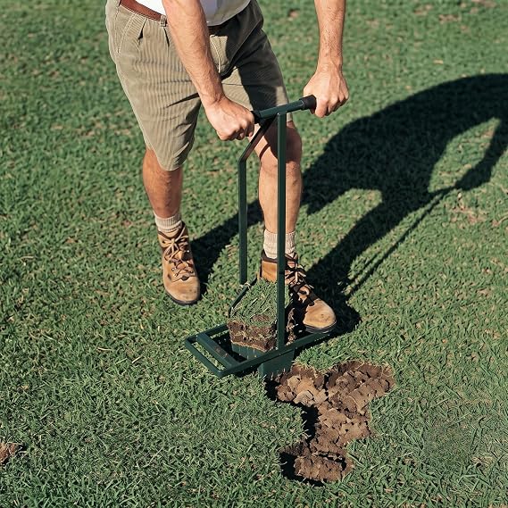 Standard Golf Hexagon Turf Repair Tool | Heavy-Duty Sod Cutter | 7" x 4"