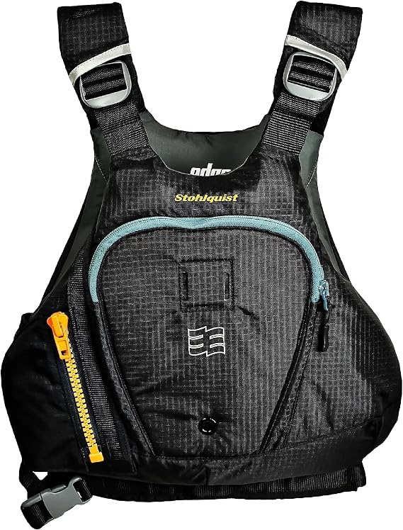 Stohlquist Edge Lifejacket for Adults and Kids - US Coast Guard Approved Level 70N - for Whitewater, Kayaking, SUP, and Wetsailing