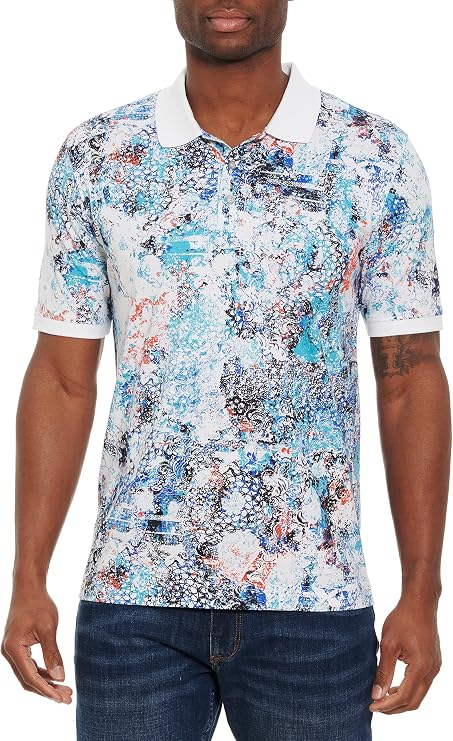 Robert Graham Men's Slater S/S Knit Polo