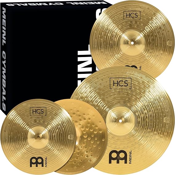 Meinl HCS Cymbal Set 20" Ride,16" Crash,14" HiHat - Cymbal Set