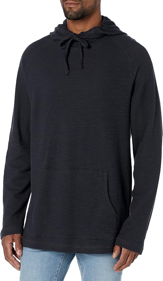 Amazon Essentials Men's Long-Sleeve Lightweight Thermal Jumper With Hoodie