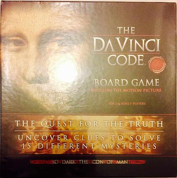 Mega Brands Da Vinci Code Board Game