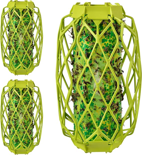 RESCUE! VisiLure TrapStik for Wasps, Mud Daubers, Carpenter Bees 3 Pack