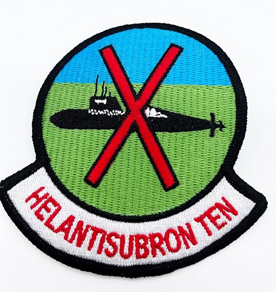 HS-10 Taskmasters Squadron Patch Sew On, 4"
