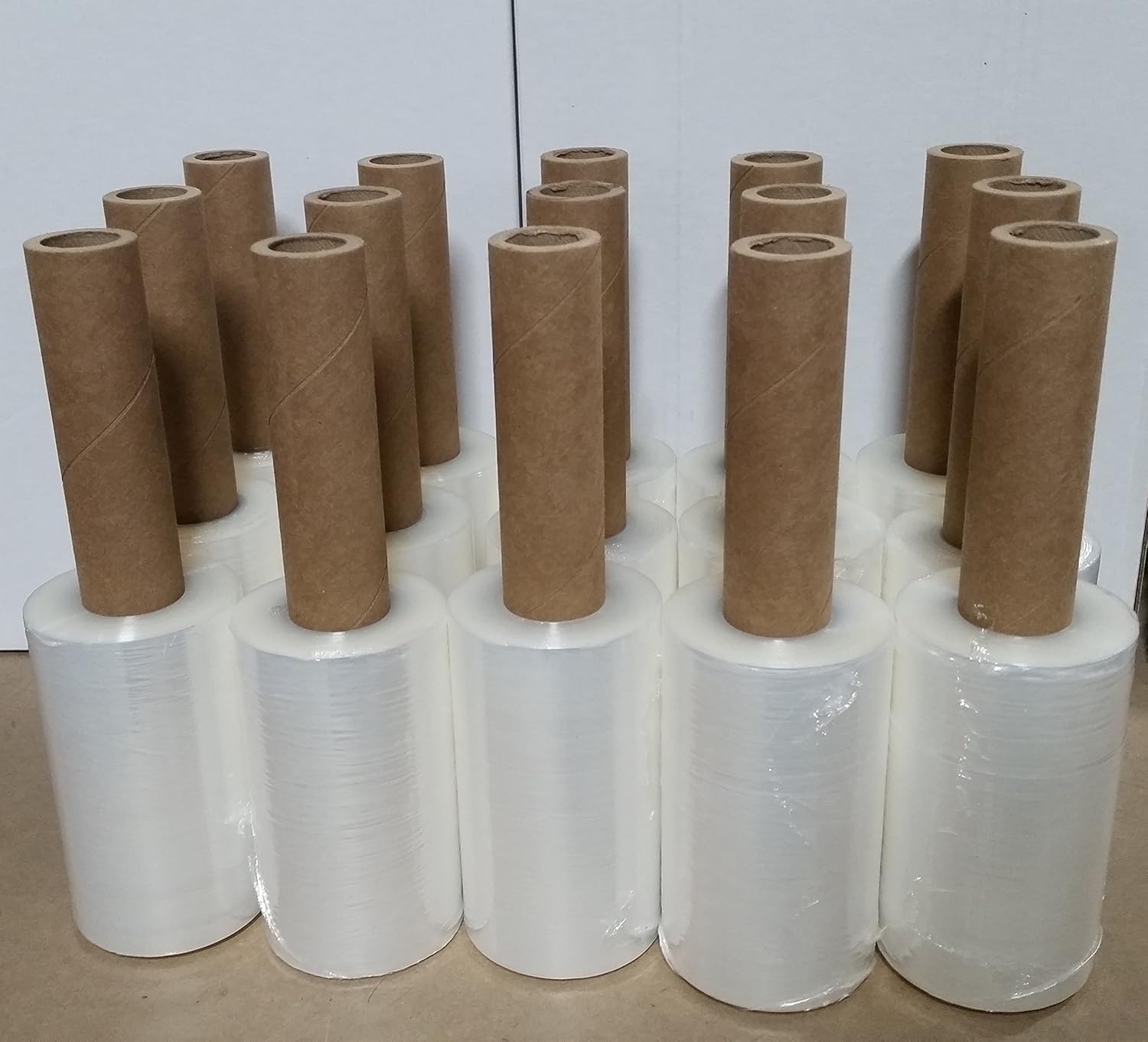 5" x 1000' Extended Core Bundling Stretch Wrap 12 Rollscs by The Boxery
