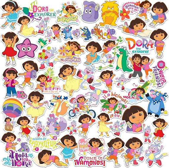 Dora The Explorer 50ct, Scrapbooking, Tablet & Indoor/Outdoor Surfaces