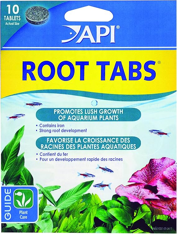 API Root Tabs Plant Fertilizer for Freshwater Aquariums (10 Count, 13g)