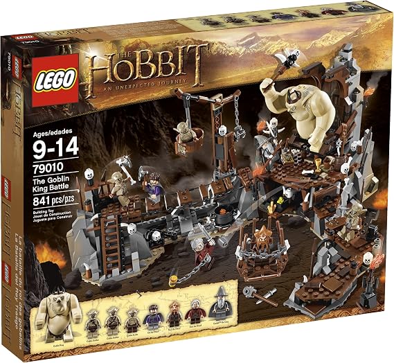 LEGO The Hobbit Goblin King Battle Boy/Girl 841pcs Building Set - Building Sets (Multicolor, 9 Year(s), 841 Piece(s), Movie, Boy/Girl, 14 Year(s))