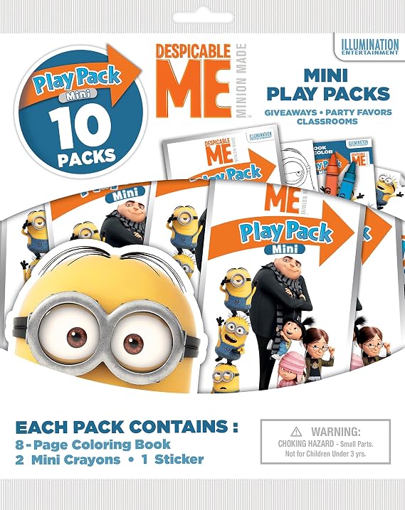 Despicable Me Mini Play Pack Bendon