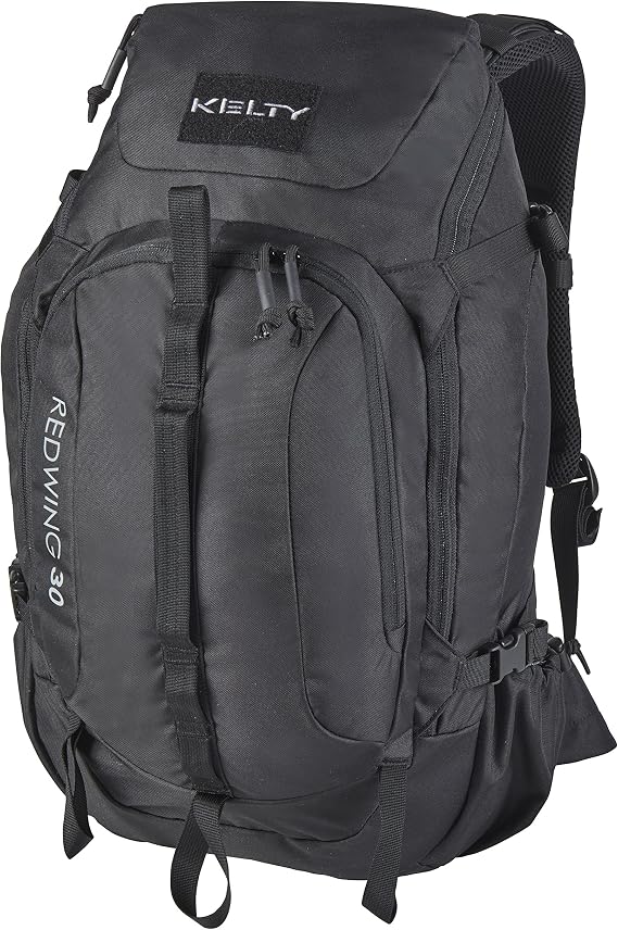 Kelty Redwing Tactical Backpack - Built to Military Specification Army Backpack, Durable & Strong, Built to Last, Aluminum Stays, Ideal for Military, Police, Outdoors Hiking or Bug Out Bag | Black 30L