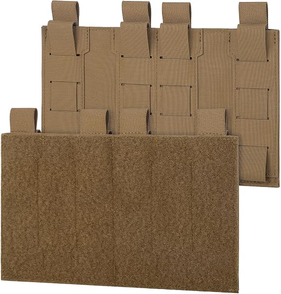 KRYDEX OUTDOOR Tactical MOLLE Hook&Loop Panel,1Pcs Molle Loop Panel