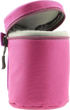 Navitech Purple Water Resistant Camera Lens Protective Case Pouch - Compatible With Canon RF 10-20mm F4L IS STM Lens