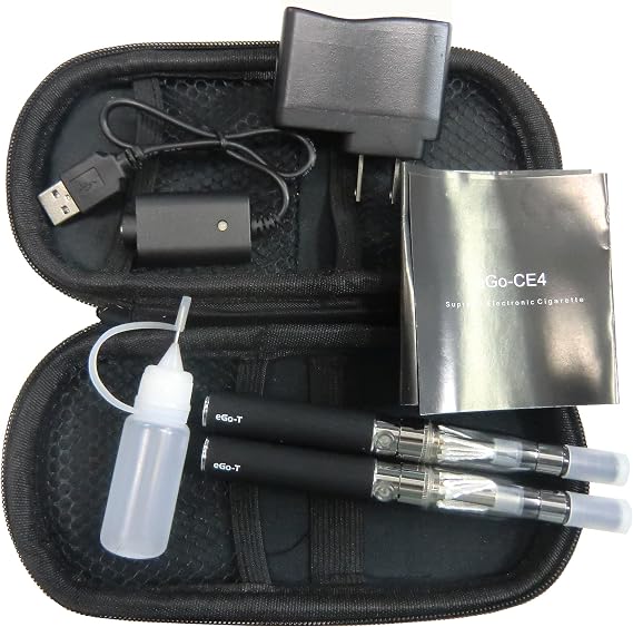 eGo-CE4 E-Shisha Starter Kit with Hard Case Set Parallel Import Black