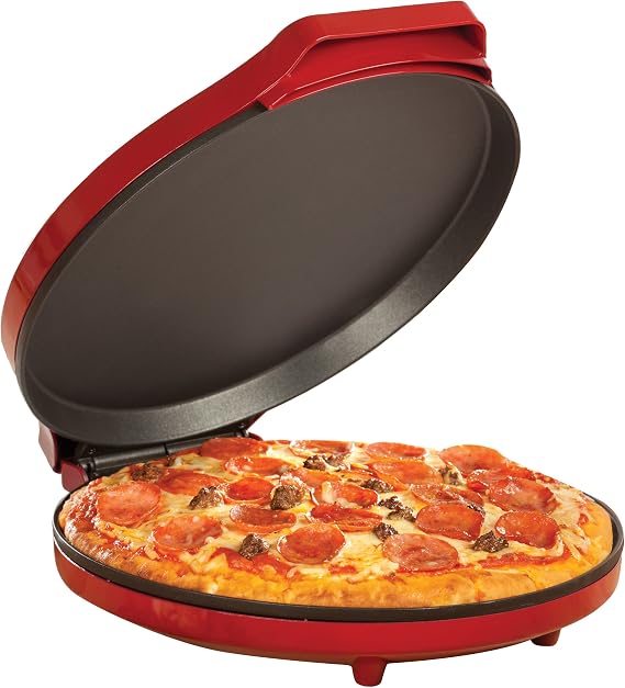 13588 12-Inch Pizza Maker, Red