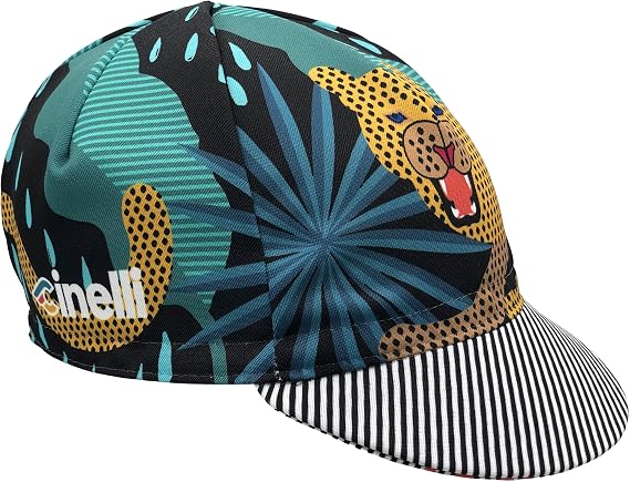 Cinelli Men's Sharp Teeth Cap, Multicoloured, One Size