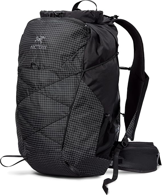 Arc'teryx Aerios 35 Backpack | Precision-Fit Ultralight 35L Hiking Pack | Black, Tall