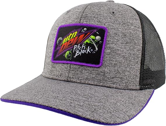 Mountain Dew Pitch Black Patch Cotton Twill Hat