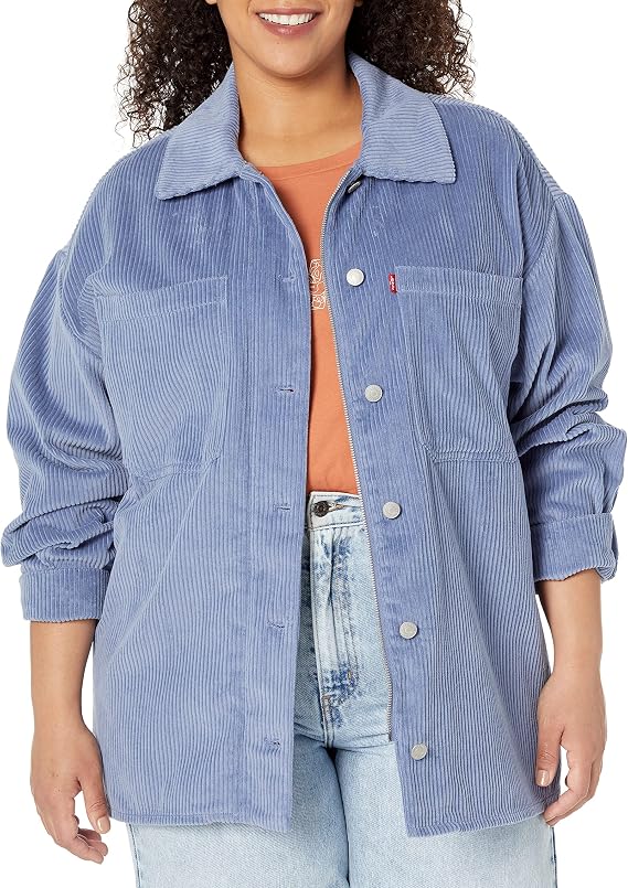 Levi's Women's Cotton Corduroy Shirt Jacket