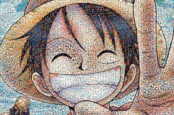 One Piece - 1000pcs Jigsaw Puzzle [Mosaic Art]