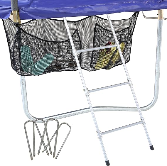 Skywalker 3-Rung Ladder Accessory Kit with Shoe Bag & Stakes