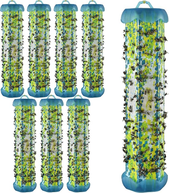 RESCUE! TrapStik for Flies Indoor Hanging Fly Trap - 8 Pack