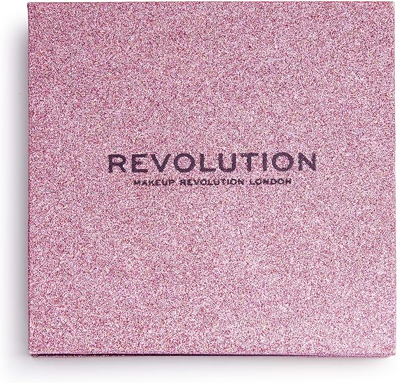 Revolution Beauty London, Pressed Glitter, Eyeshadow, Diva, 9 Shades, 13.5g